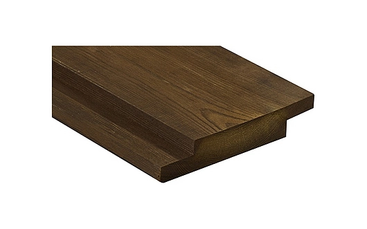 Kebony Character shiplap timber cladding 90 degree 21 x 123 mm