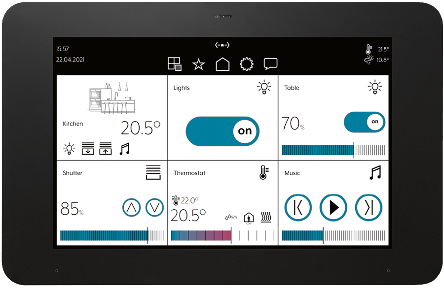 Wireless Home Control - Smart Panel 8