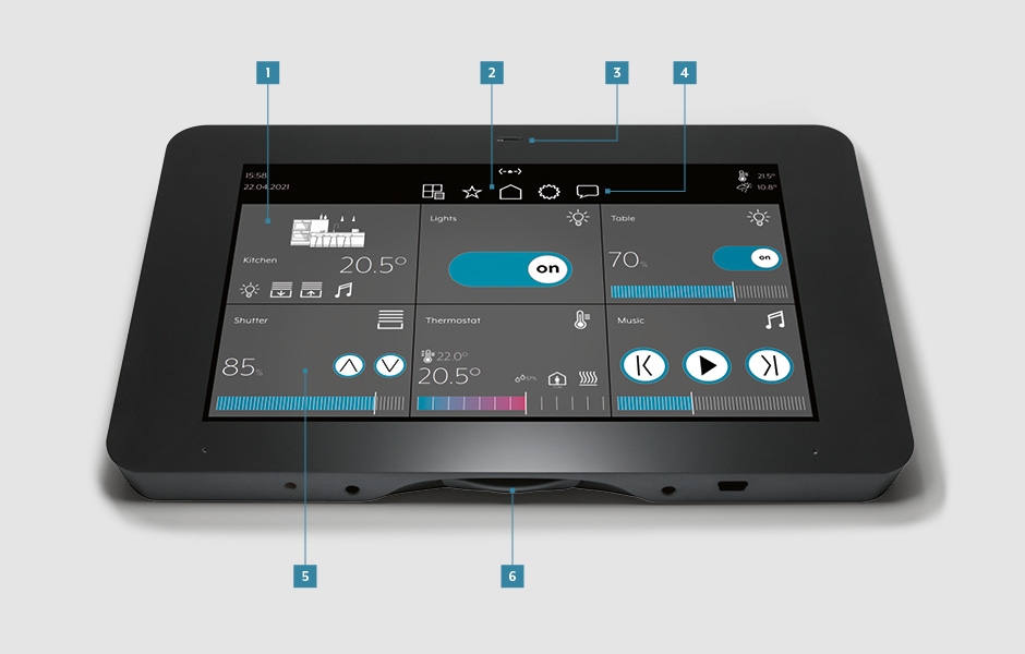 Wireless Home Control - Smart Panel 8