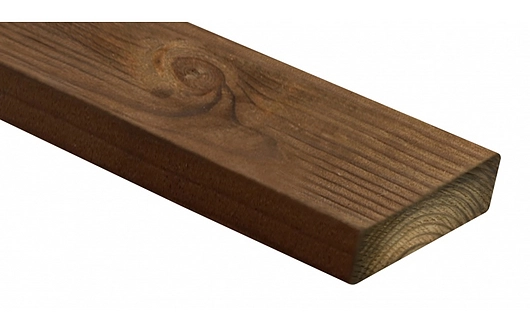 Kebony Character rectangular cladding natural treated timber 21 x 73 mm