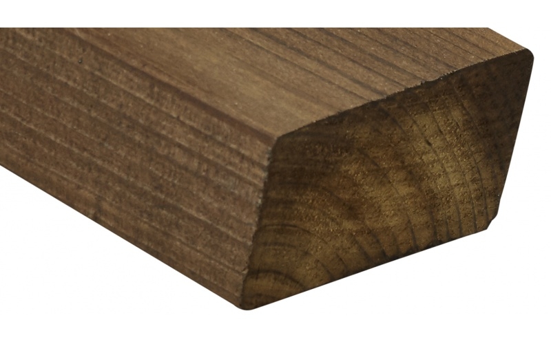 Cladding - Smooth Rhombus Profile - Kebony Character