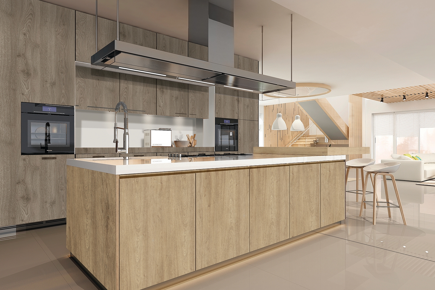 Protección en tableros de melamina - Virus Nano Protech