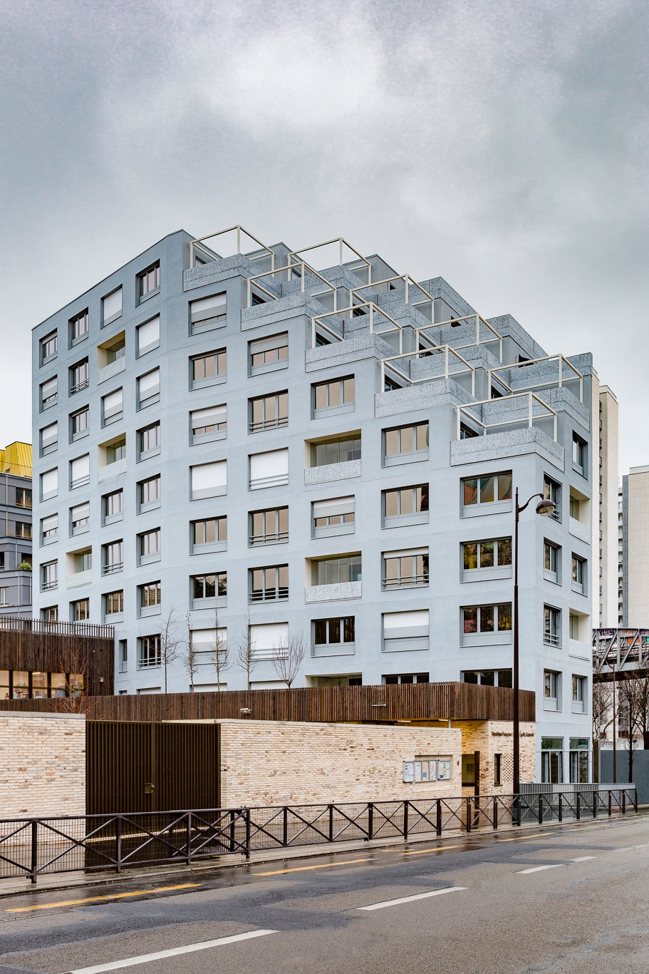 Z-Box Drawer Curtain System in LoPaA Residential Block