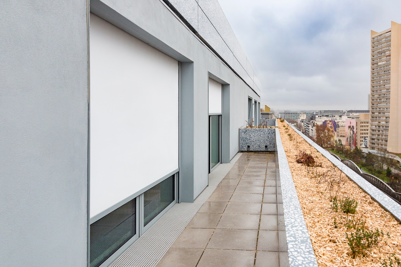 Z-Box Drawer Curtain System in LoPaA Residential Block