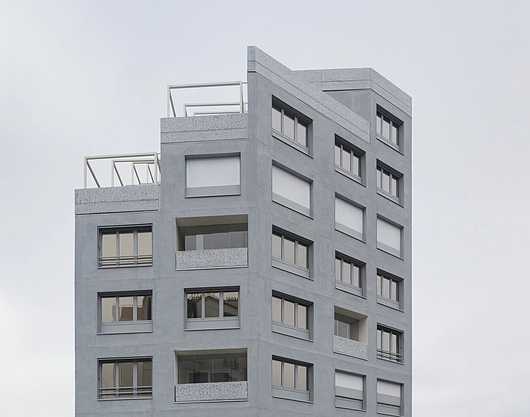 Bandalux Curtain system in new residential building LoPaA in Paris, France