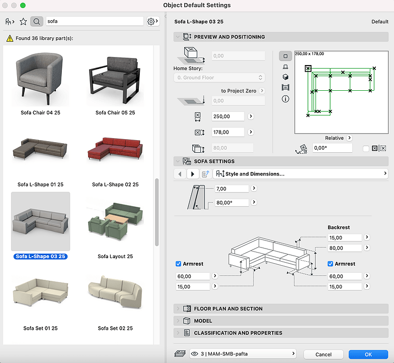 Creating Contemporary Interiors with Archicad's Object Library