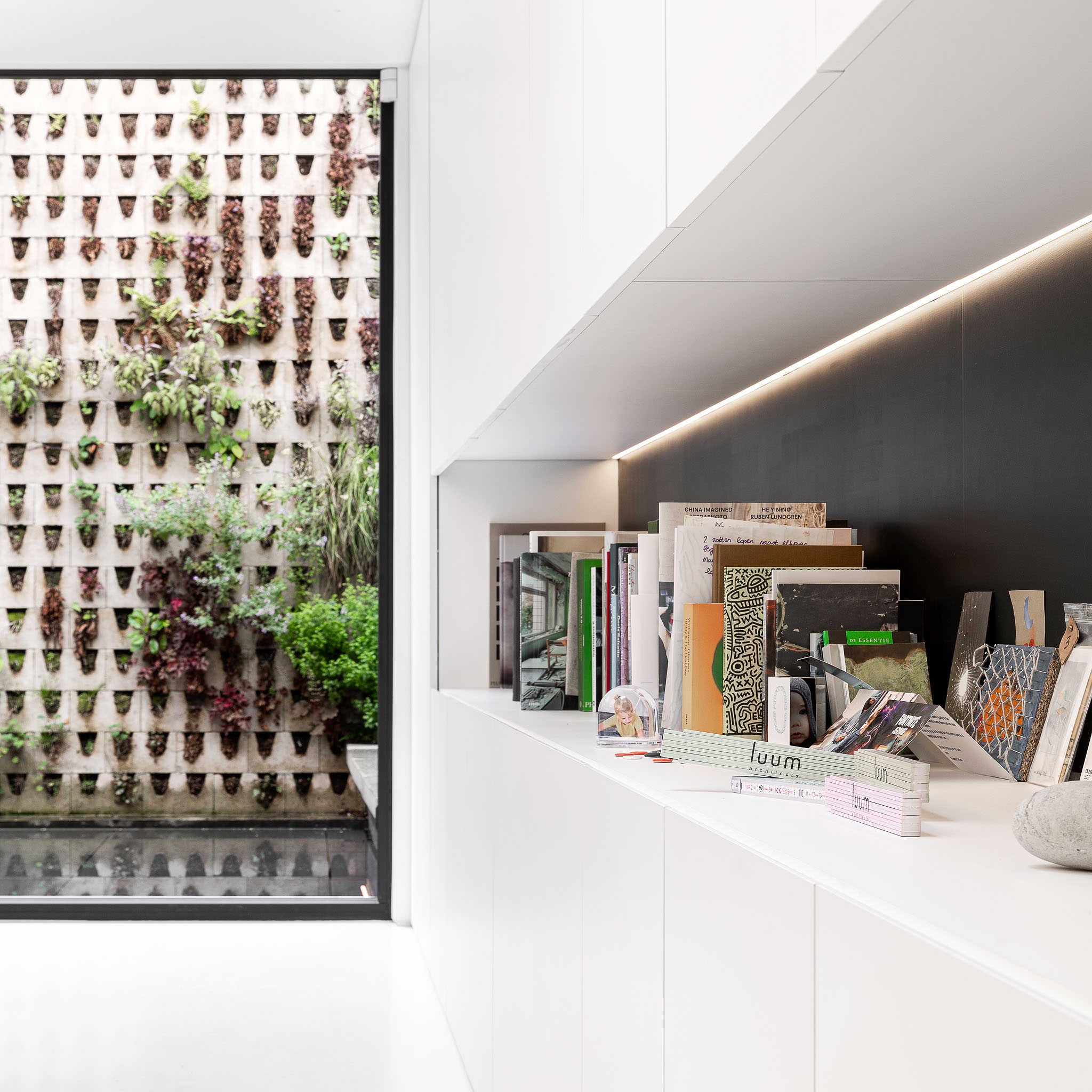 Stabilized Aluminium Foam Façade in New Luum Architects Office