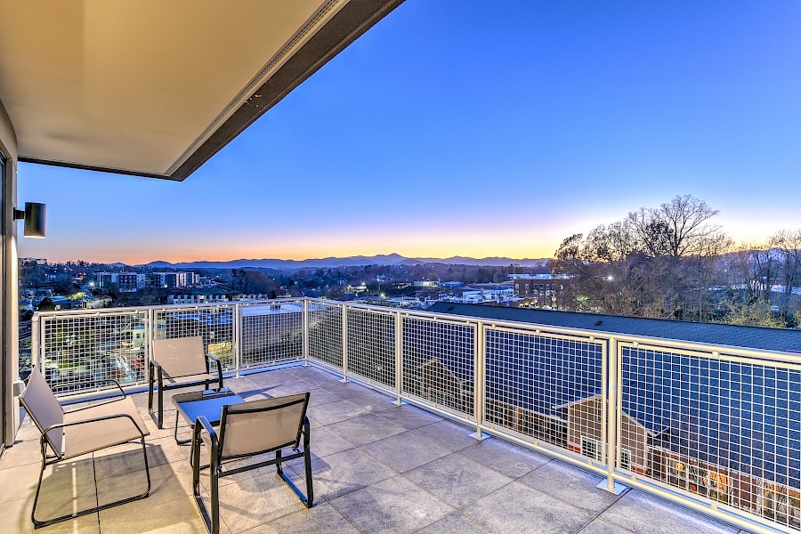 Metal Railing in 145 Biltmore Condominiums