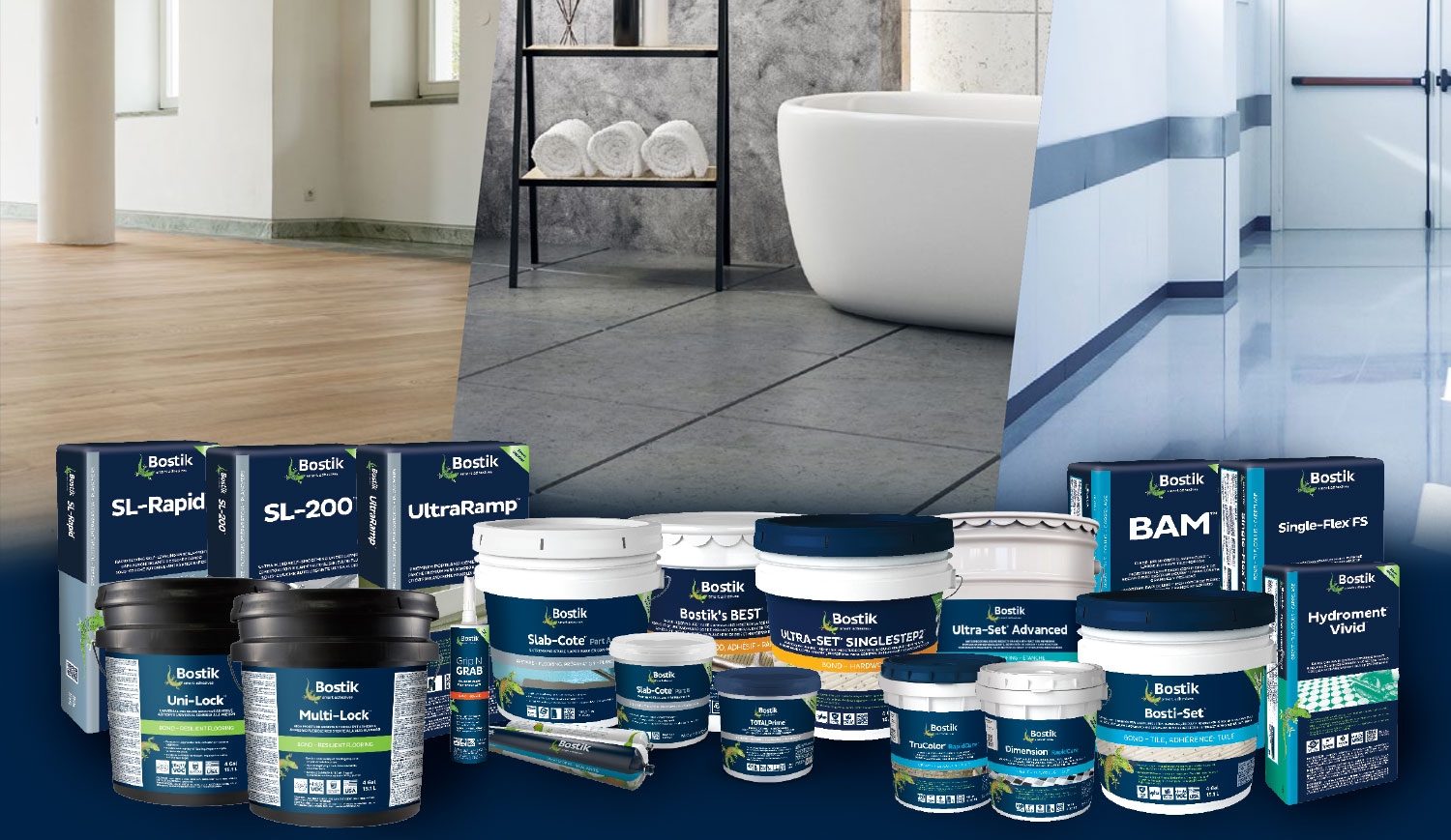 Soluciones para nivelación y preparación de superficies