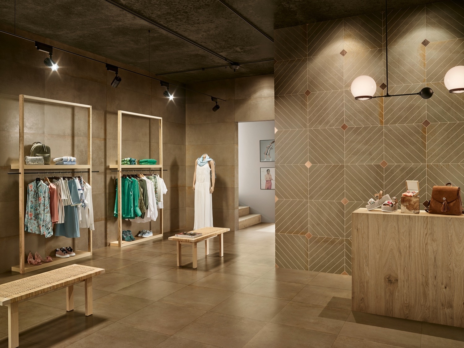 Glazed Porcelain and Single Fired Wall Tiles - Metallic