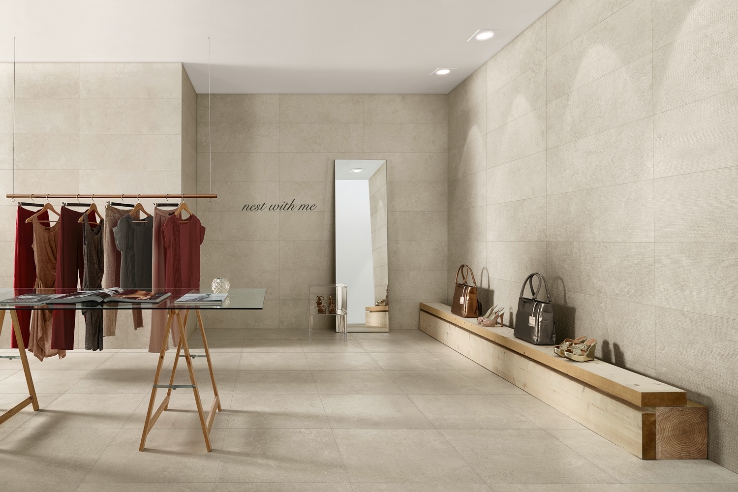 Glazed Porcelain and Single Fired Wall Tiles - Nest