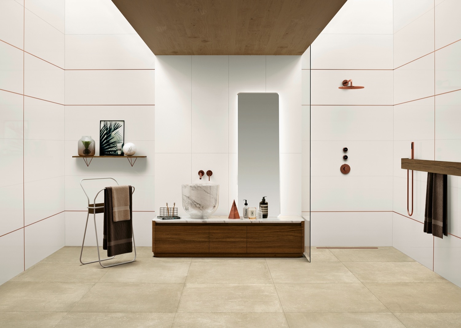 Glazed Porcelain Tiles and Single Fired Wall Tiles - Light