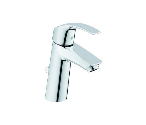Grohe EUROCUBE Basin Mixer Tap; 1/2 Inch M-Size; with Pop Up Waste