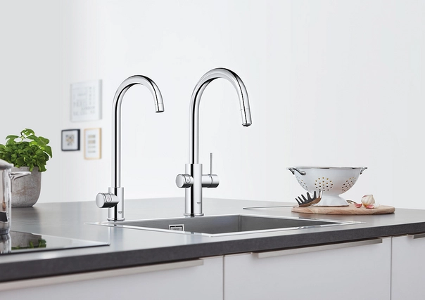 Luchtvaart Vervolg Overgave Tap and Boiler - Red Mono from Grohe