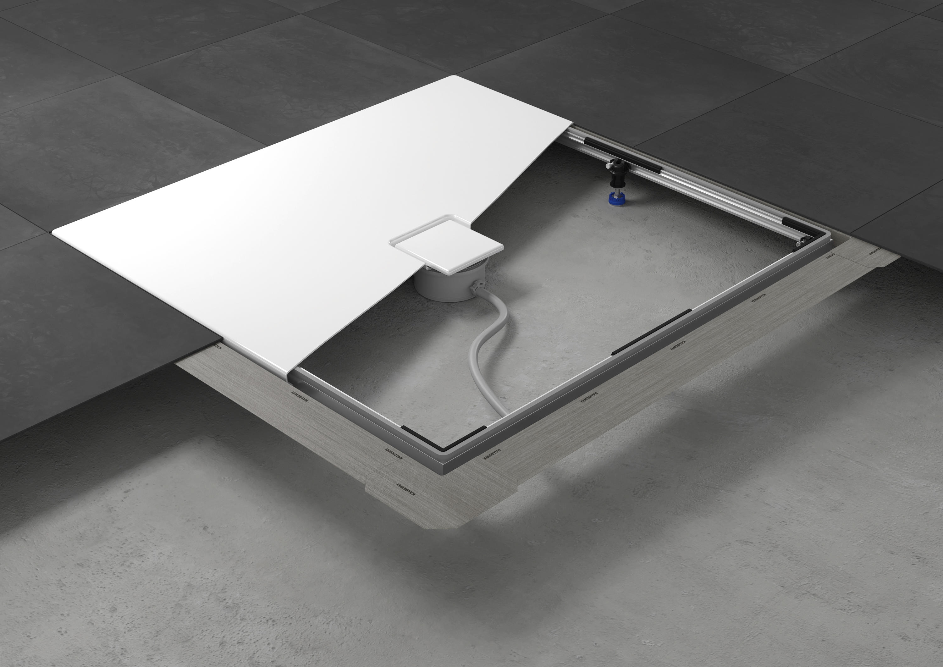 Floor-Level Shower Frame - ESR