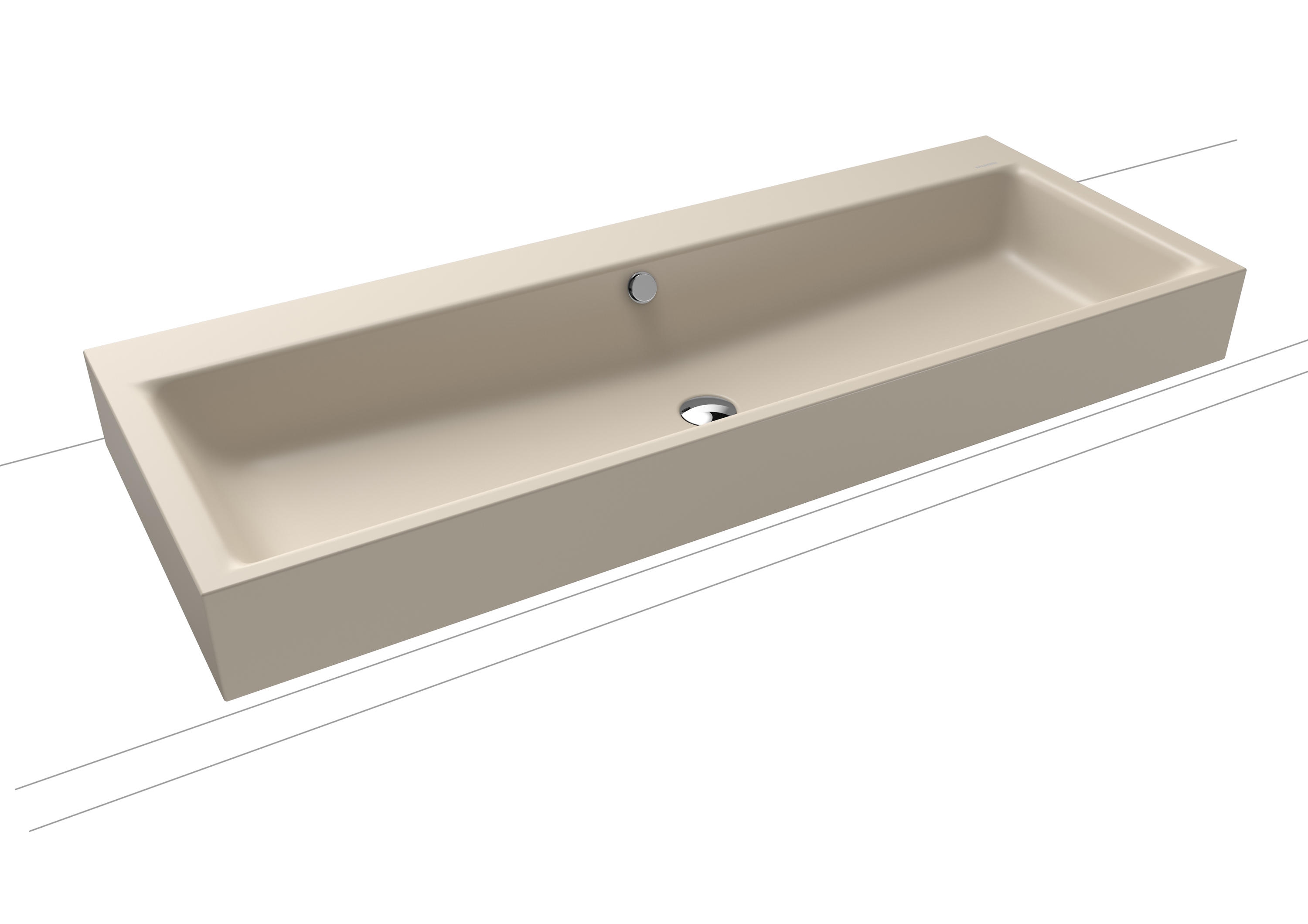Countertop Double Washbasin - Puro