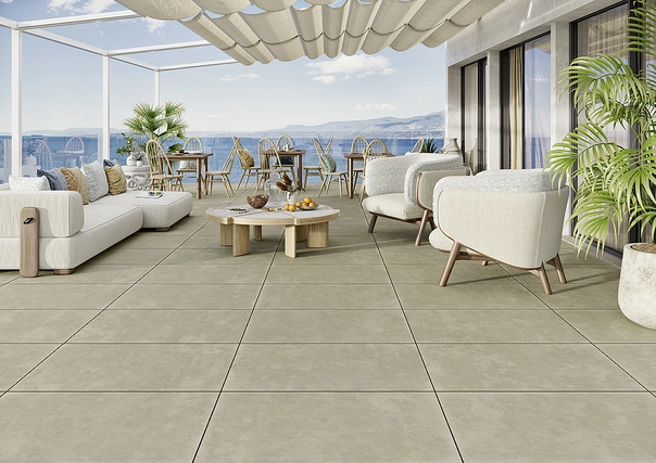 Glazed Porcelain Tiles and Single Fired Wall Tiles - Ground