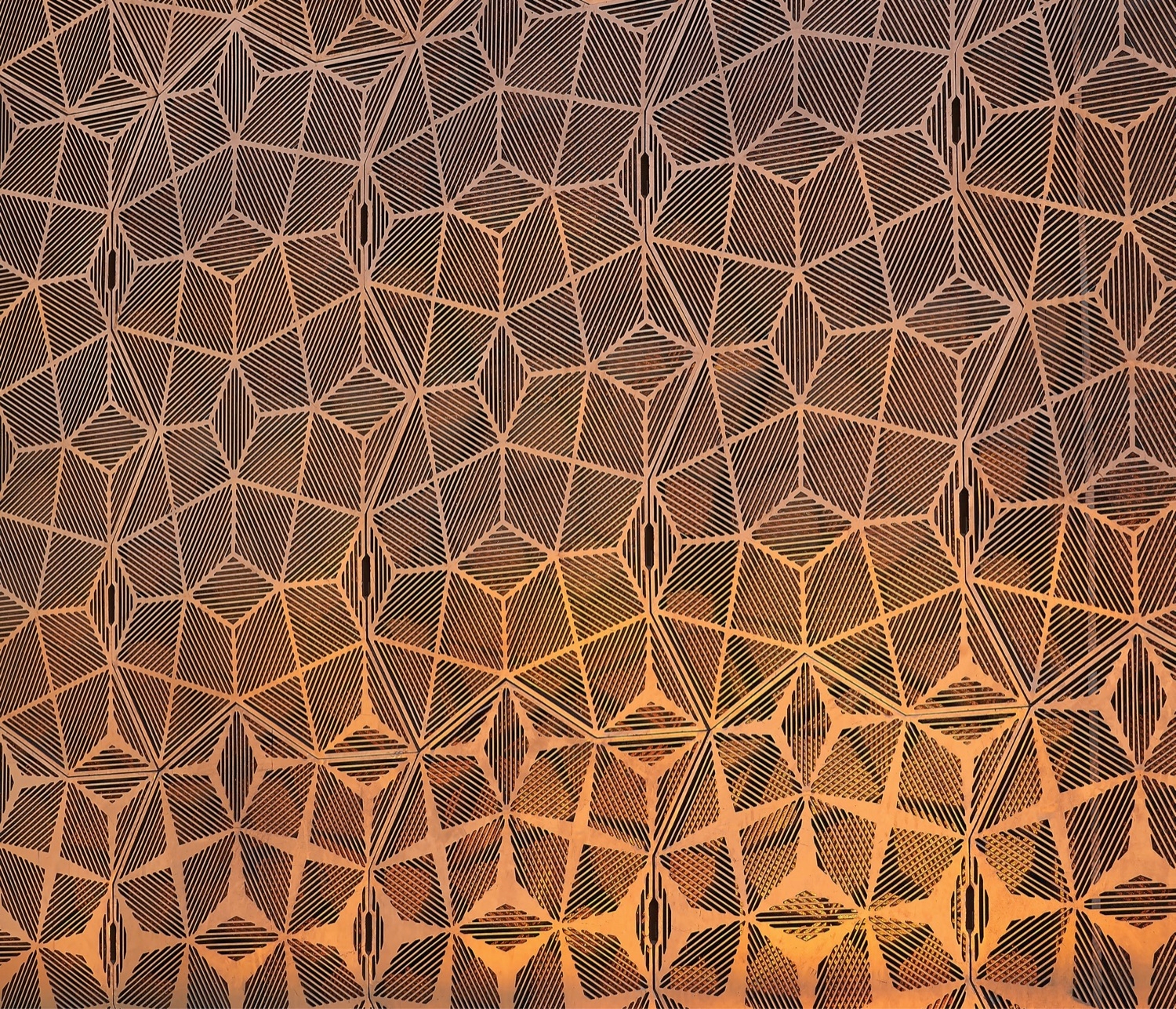 Façade Cladding - Pattern Cut Metal