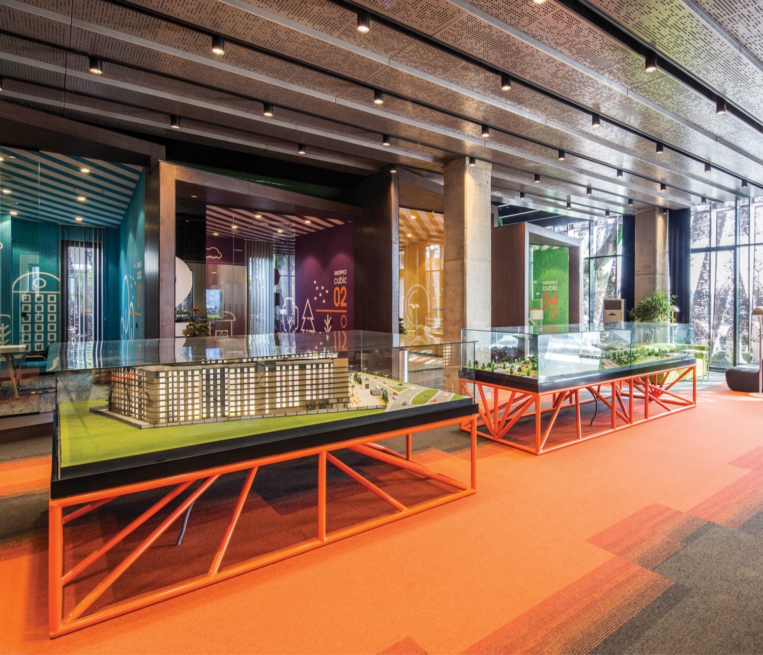 Suspended Ceiling - Multi-Perforated Metal