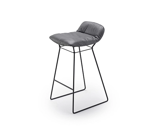 Leya | Counter Stool Low with Wire Frame
