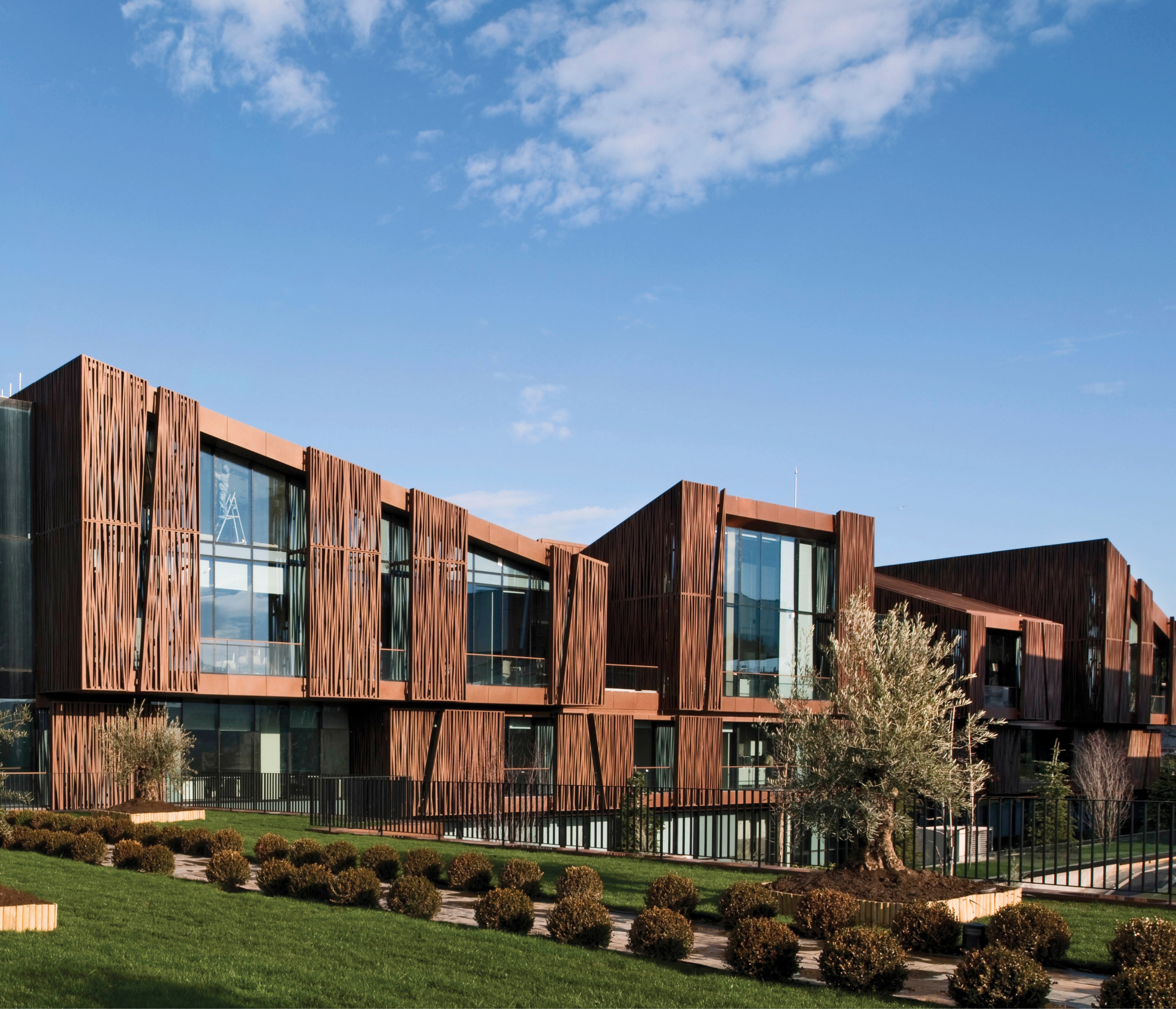 Façade Cladding - Pattern Cut Metal