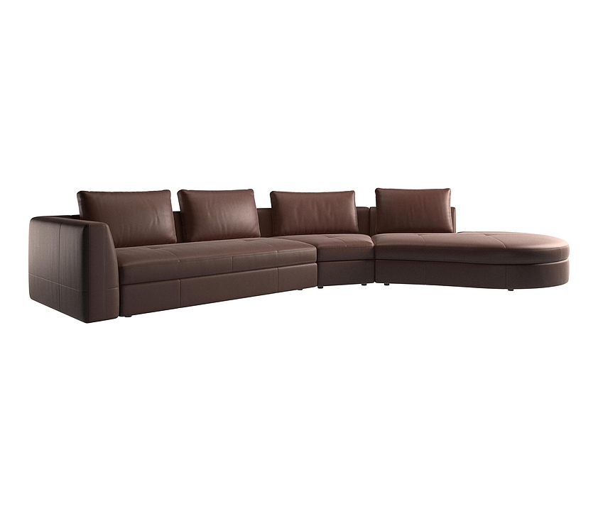 Bergamo deals sectional sofa