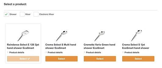 Select a Product