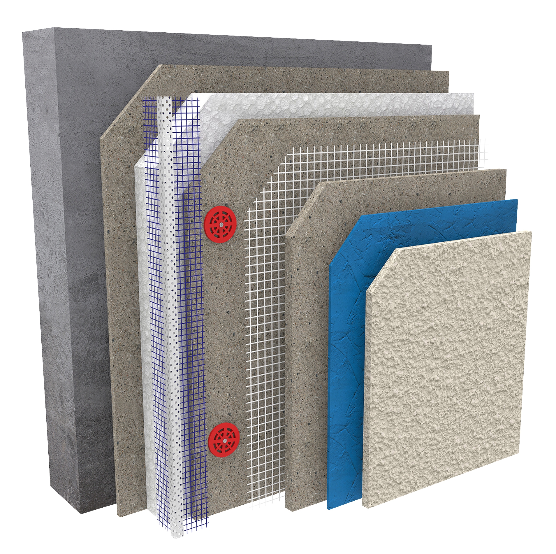 Aislamiento muros - Sistema EIFS / SATE