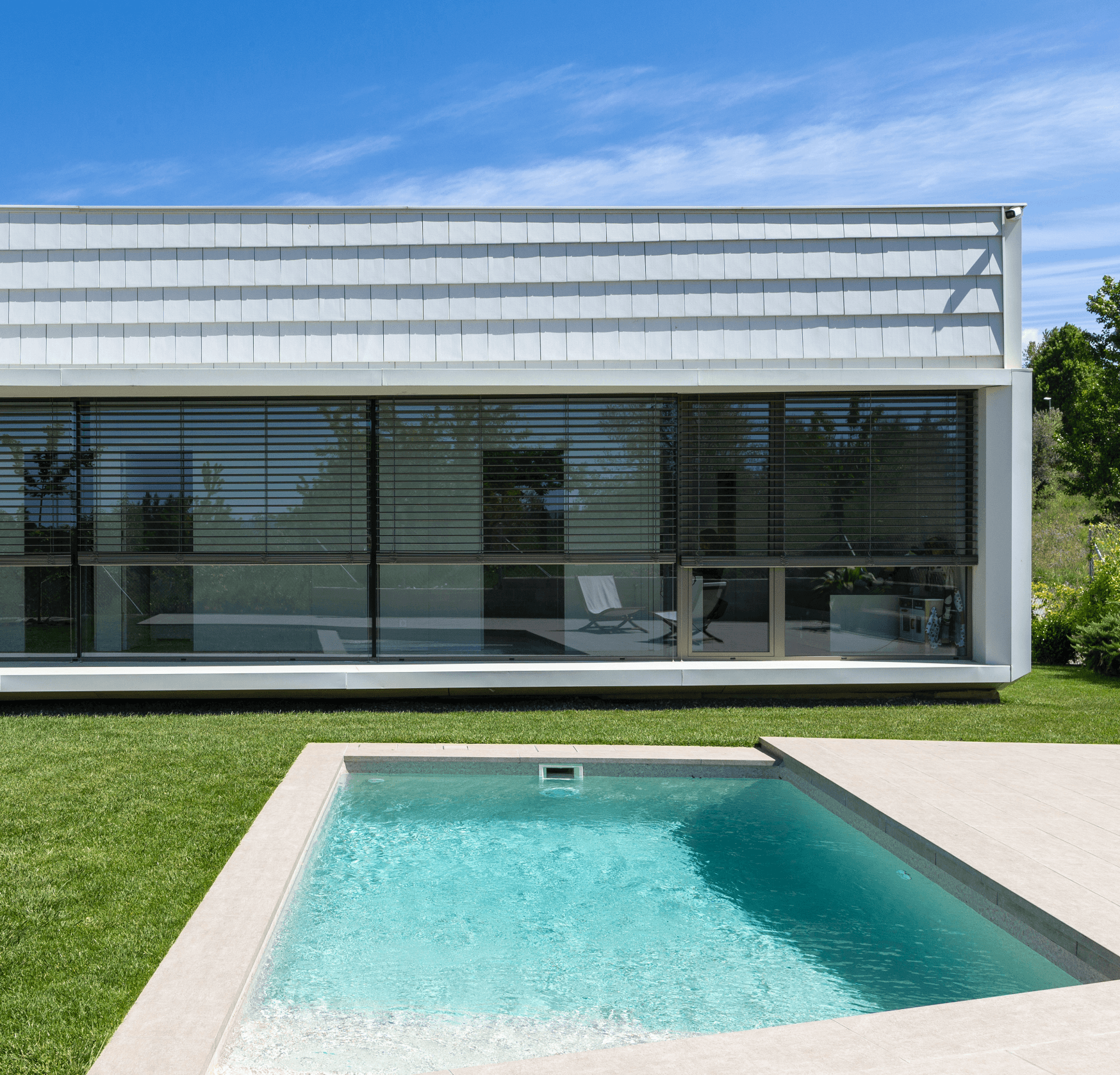 BSO Outdoor Venetian Blinds in OM House