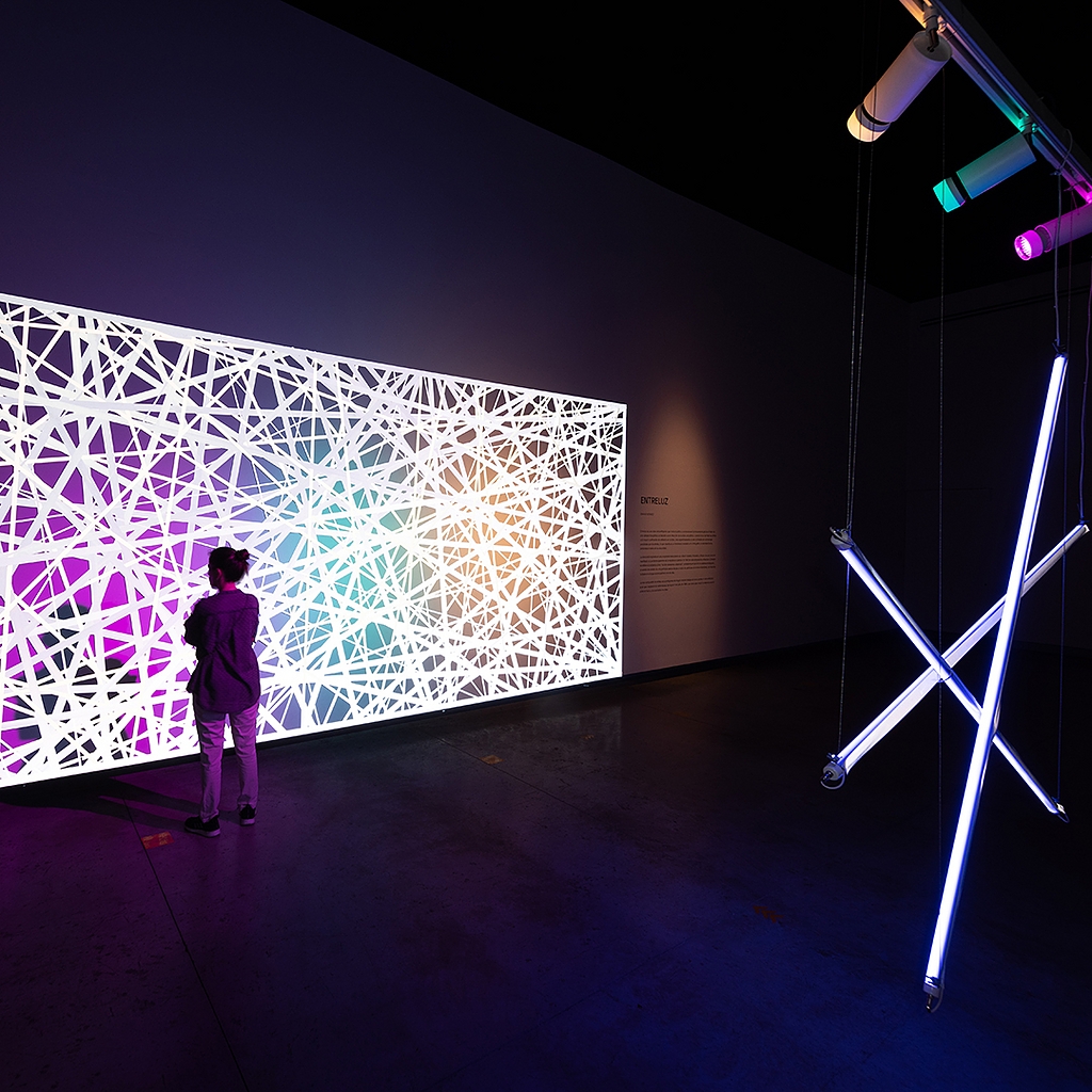 Lineal Lights in Juan Soriano Museum