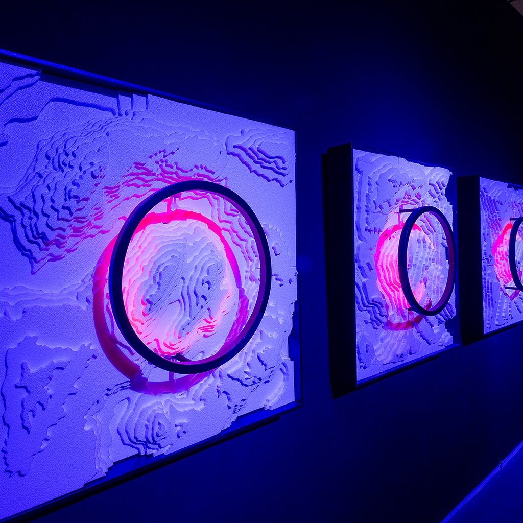 Lineal Lights in Juan Soriano Museum