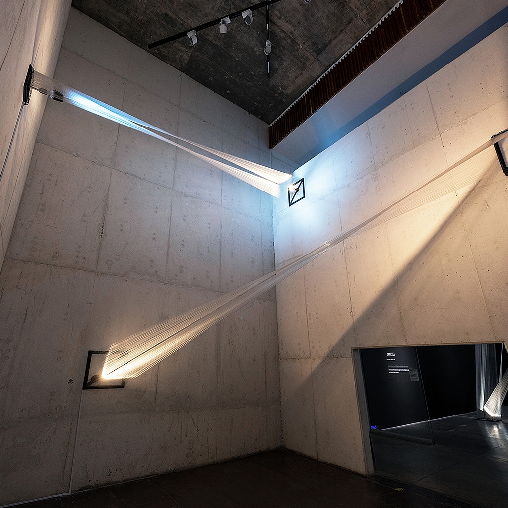 Lineal Lights in Juan Soriano Museum