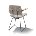 Outdoor Dining Chair with Armrests - Echoes