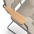 Outdoor Dining Chair with Armrests - Echoes