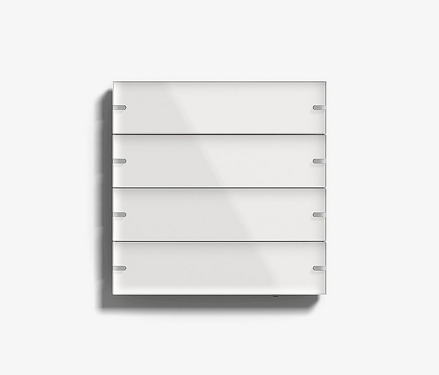 Pushbutton Sensor 4 | Color blanco cristal