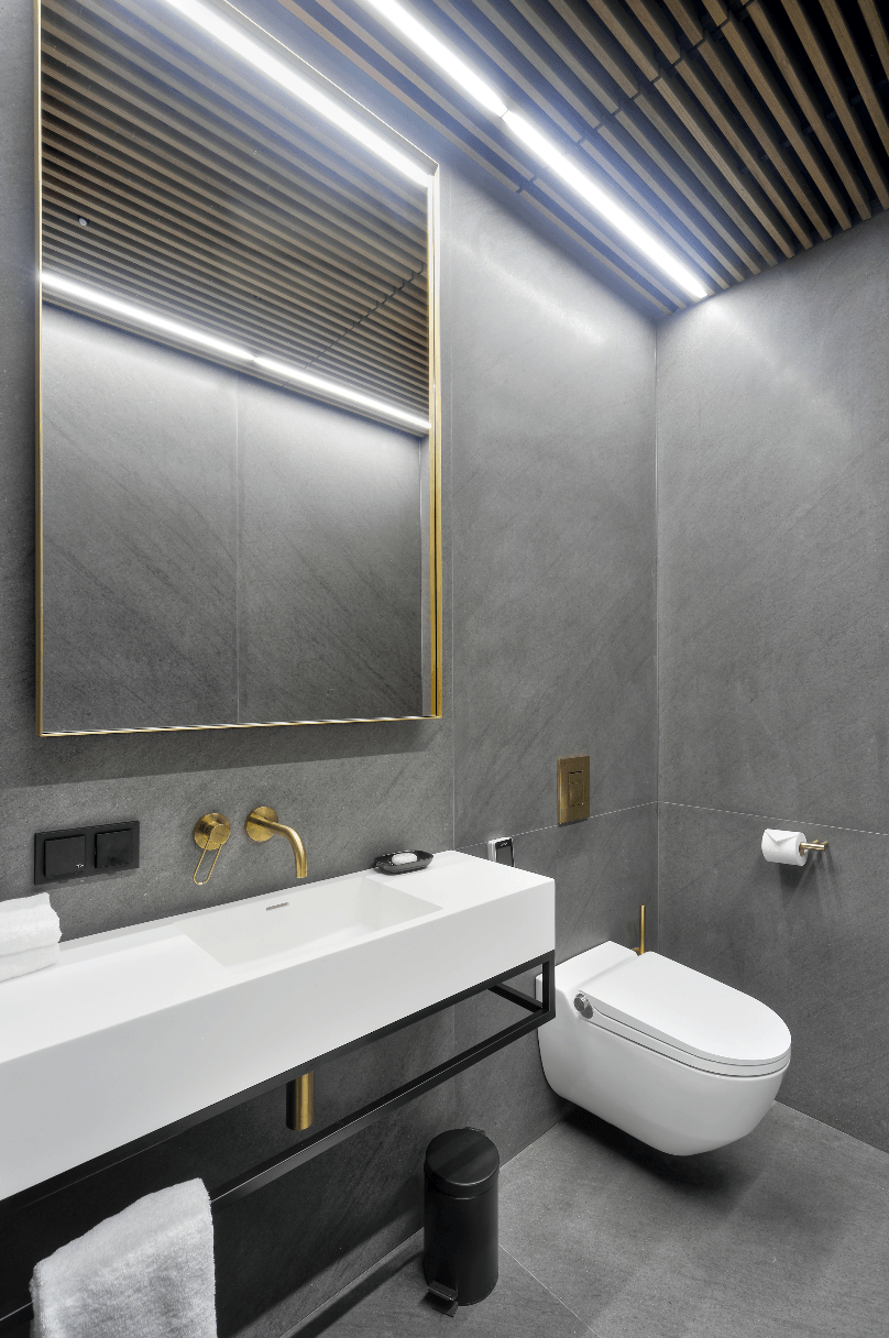 Bathroom Fixtures in Nobu Hotel