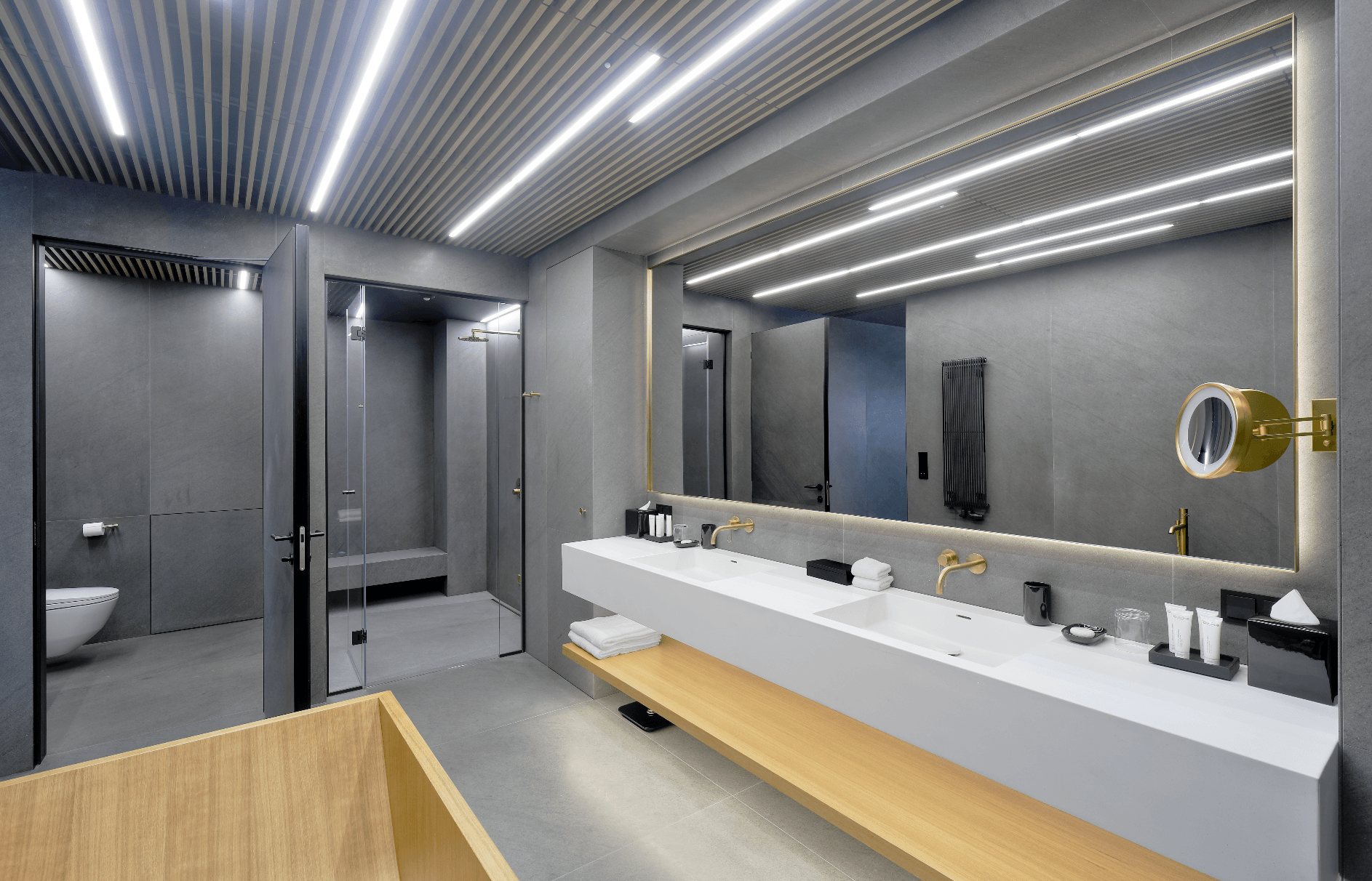 Bathroom Fixtures in Nobu Hotel