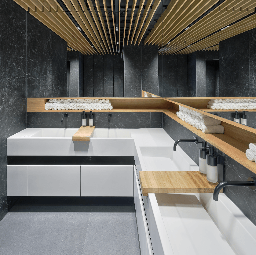 Bathroom Fixtures in Nobu Hotel