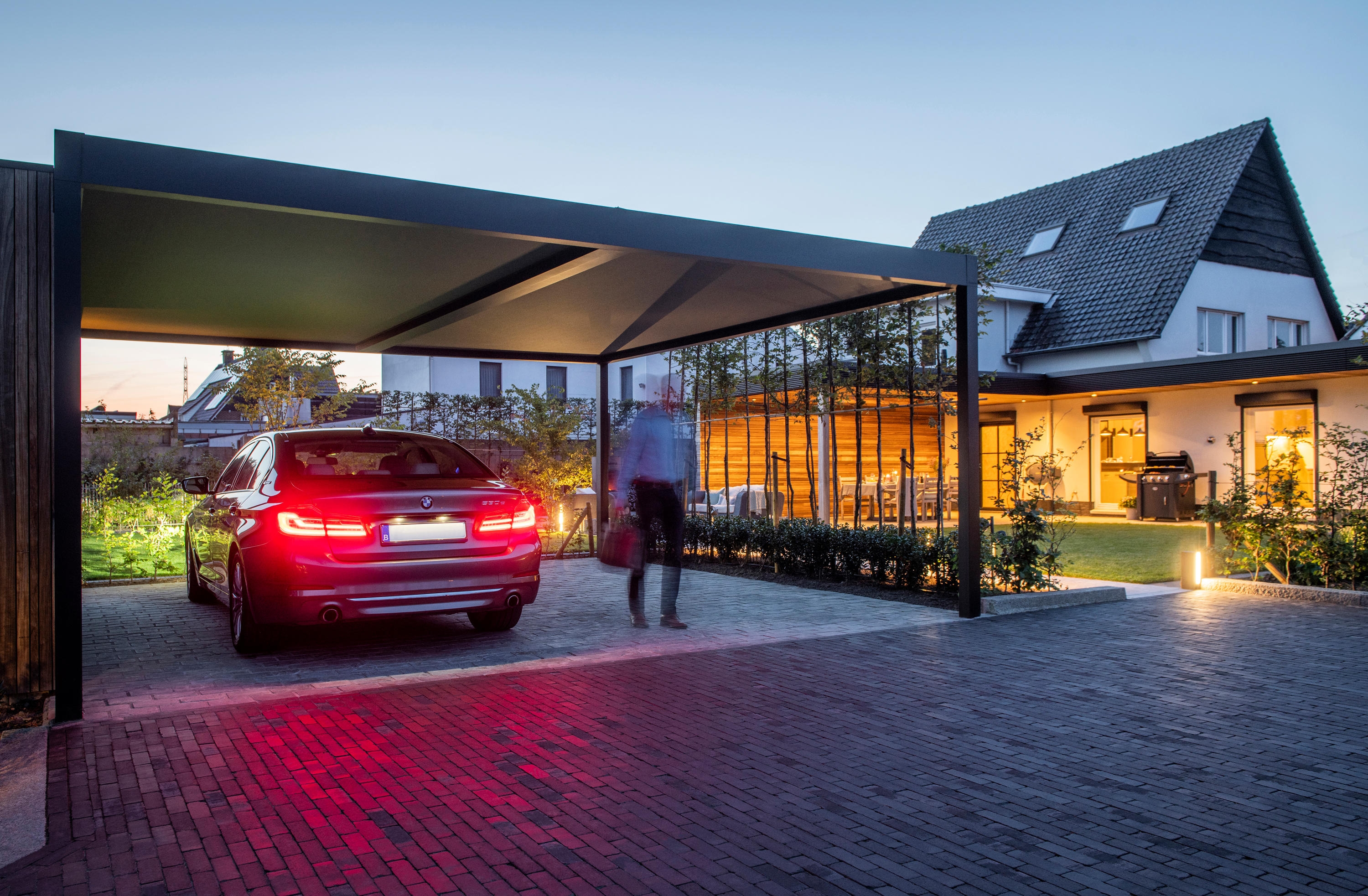 Pergola with Fixed Roof - Algarve Canvas