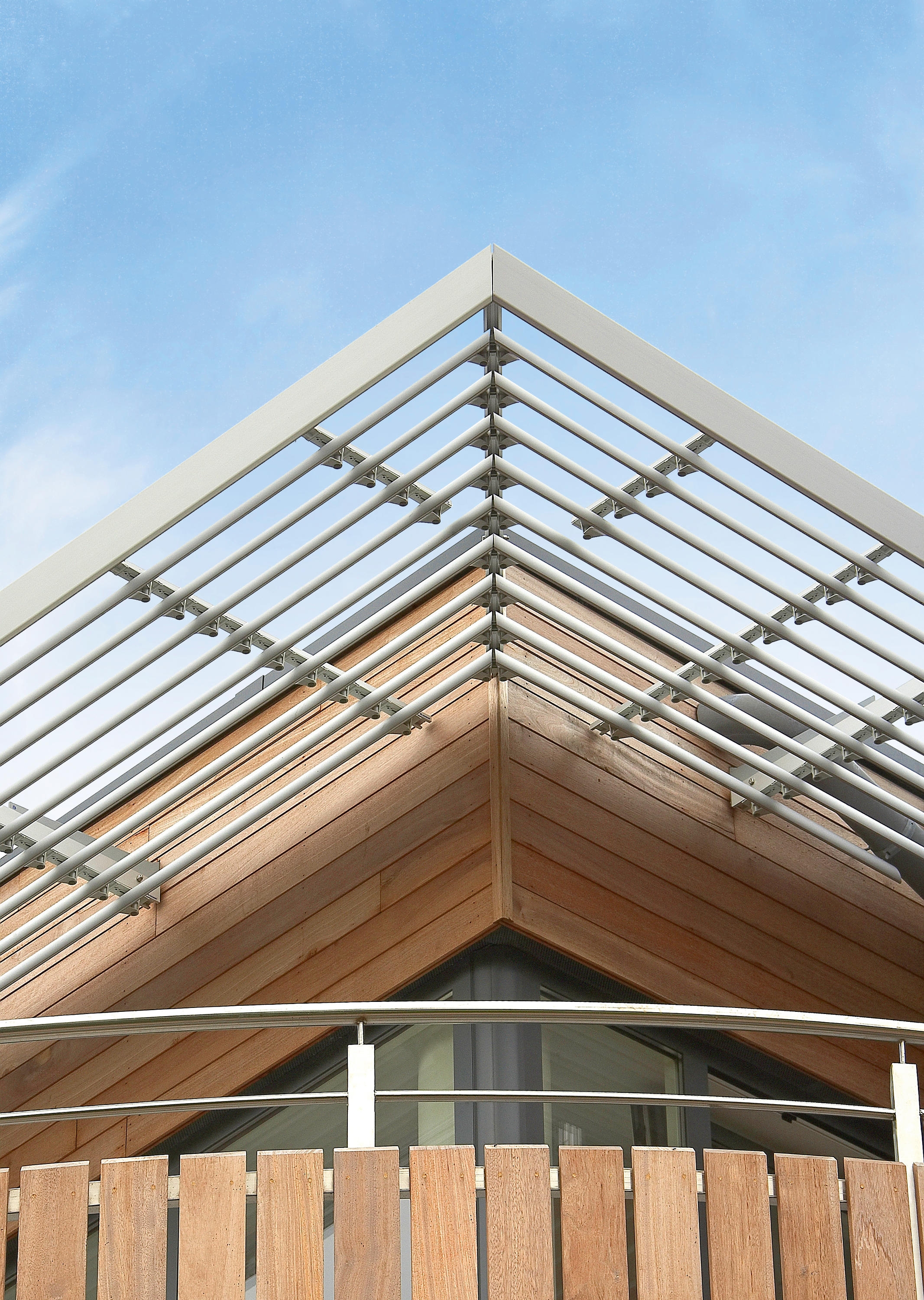 Slatted Horizontal Awning - Sunclips