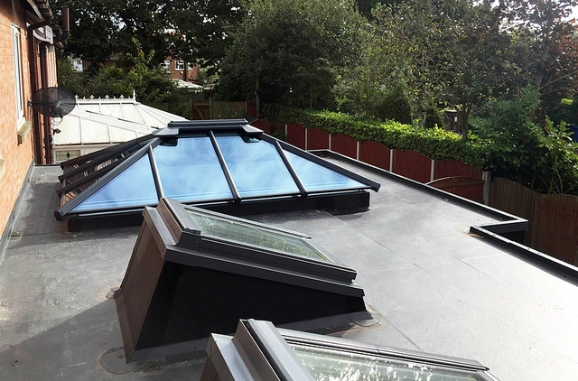 Flat Roof With RubberCover