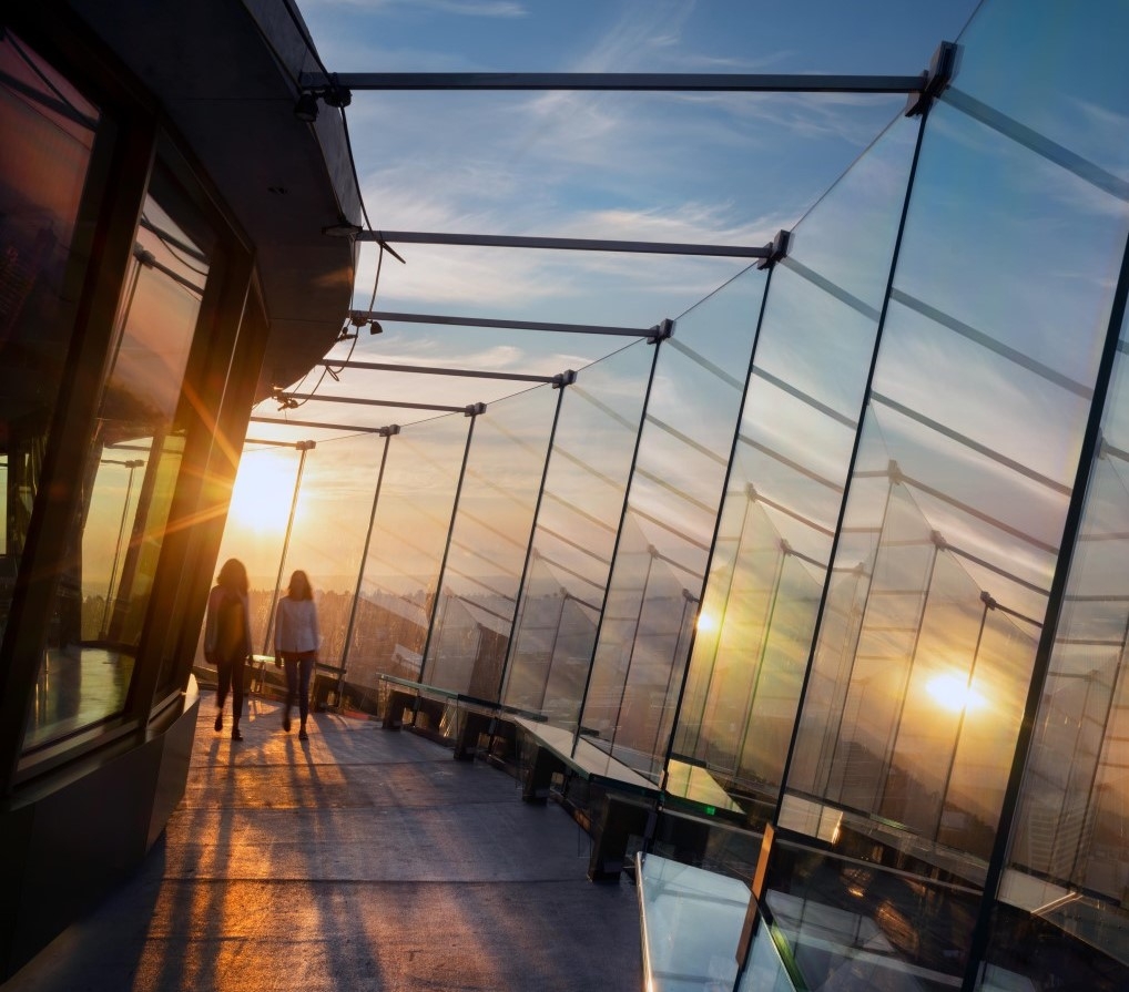 SentryGlas® in Seattle Space Needle Preservation