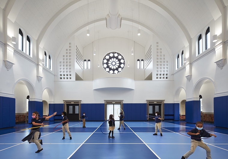 Round Ceiling Lights in Great Lakes Academy from Spectrum Lighting