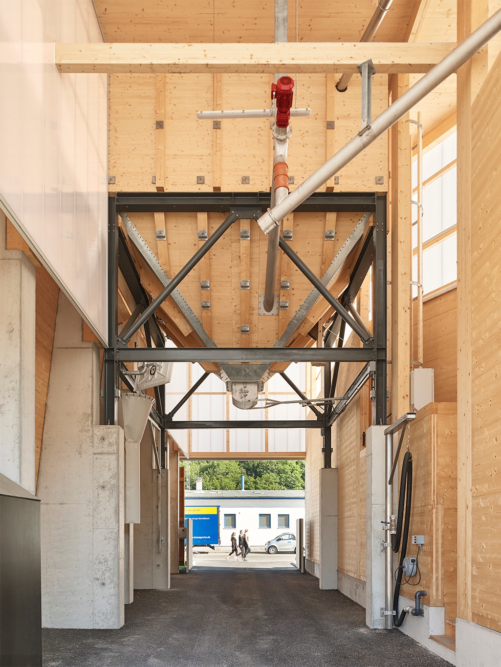 Translucent Building Elements in AWS Waste Depot
