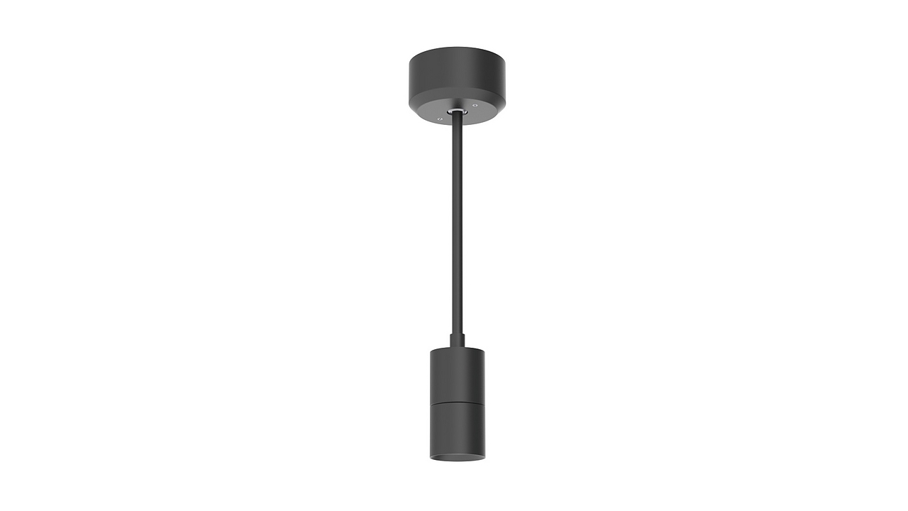 Black cylinder shop pendant lights