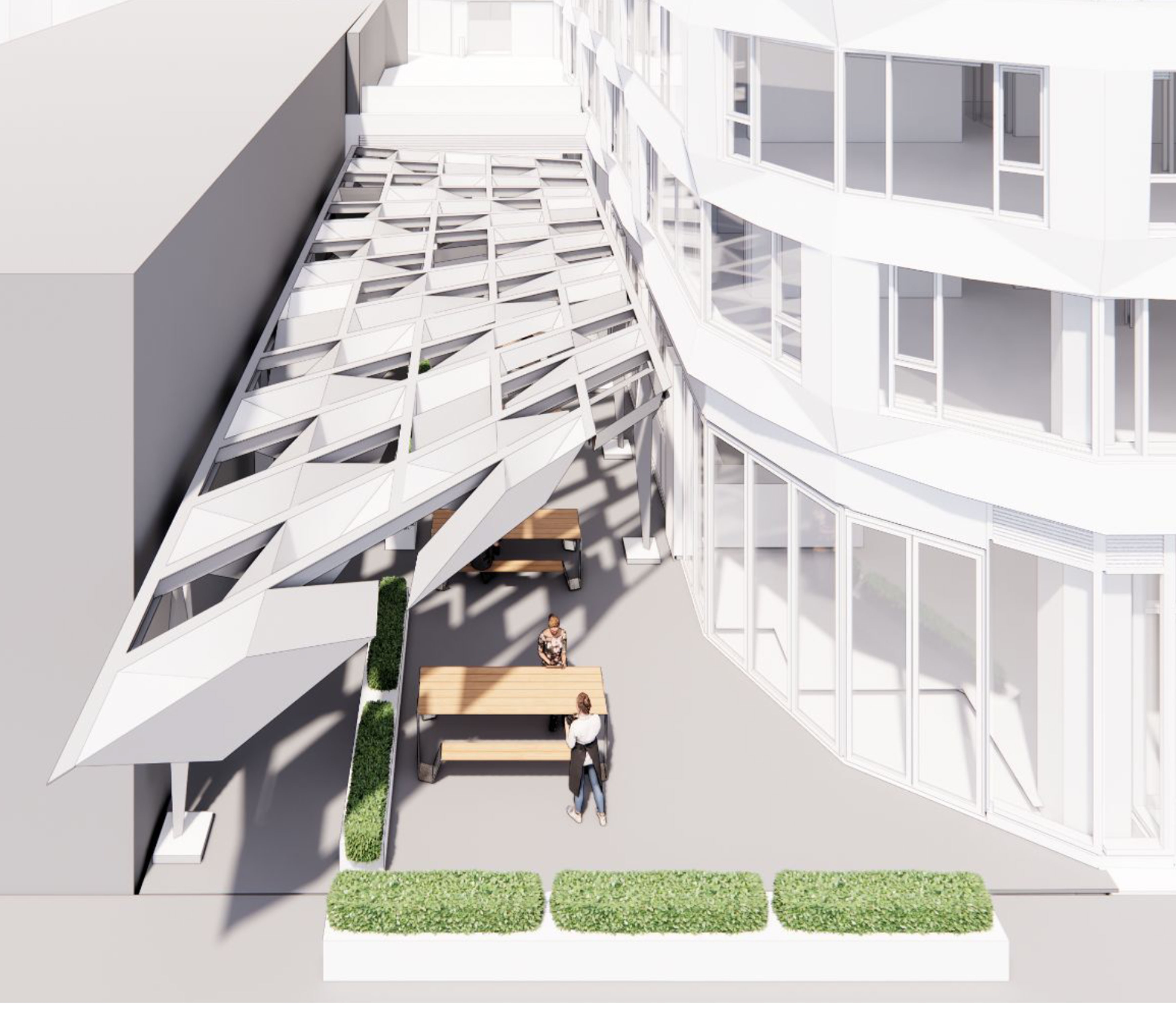 Outdoor Pavilion and Trellis