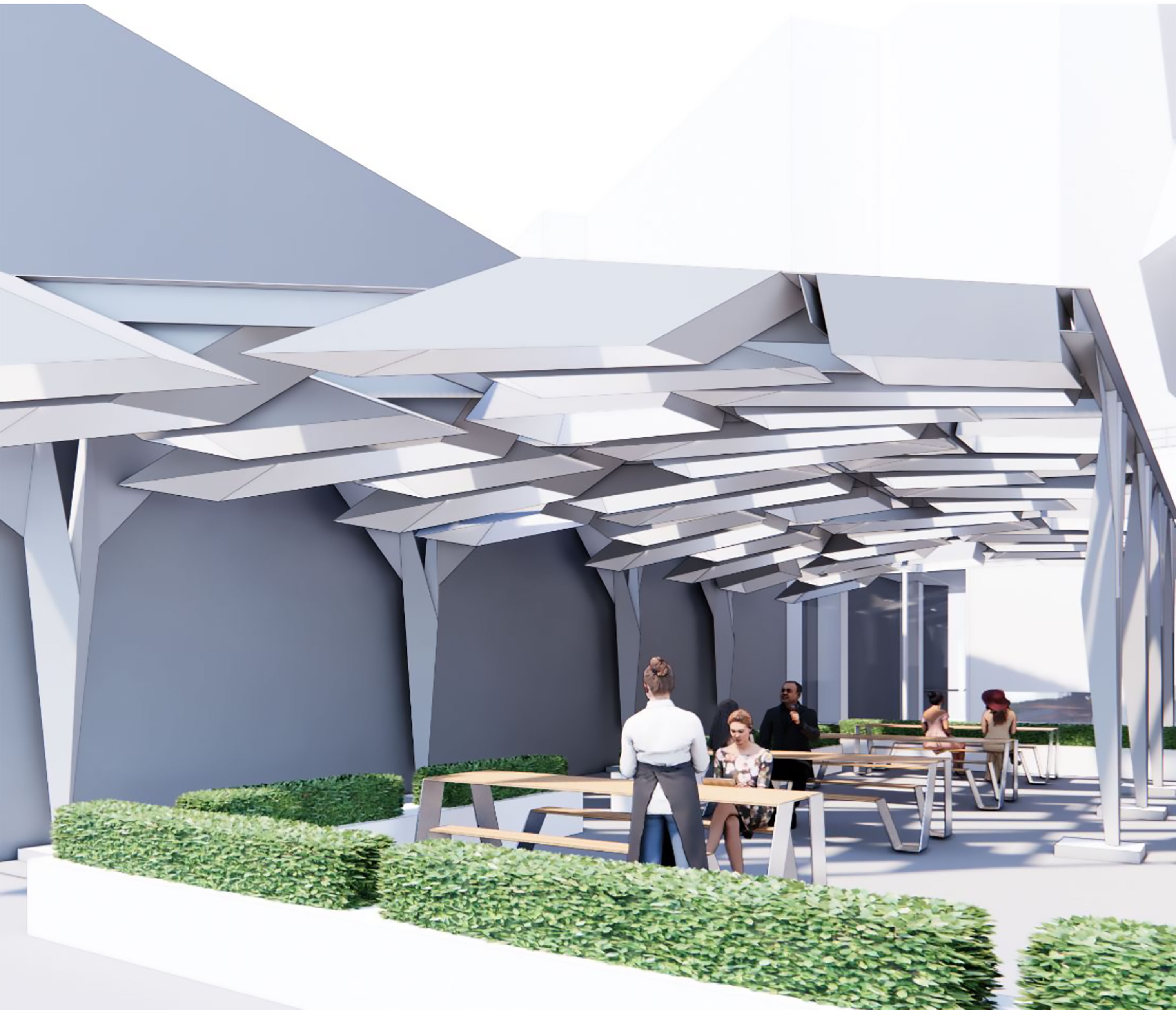 Outdoor Pavilion and Trellis