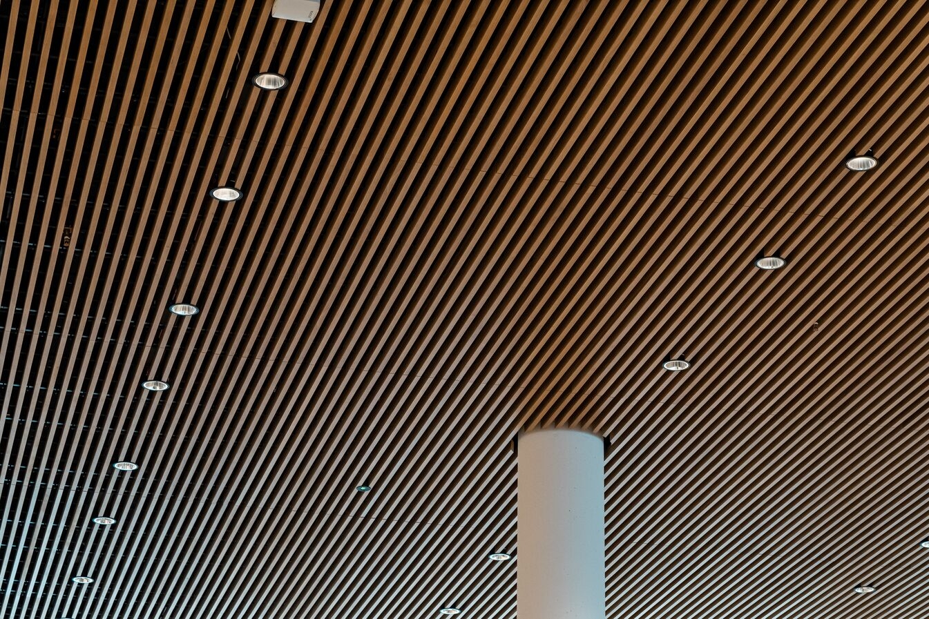 Wood – Veneered Wood Grill Ceilings & Walls