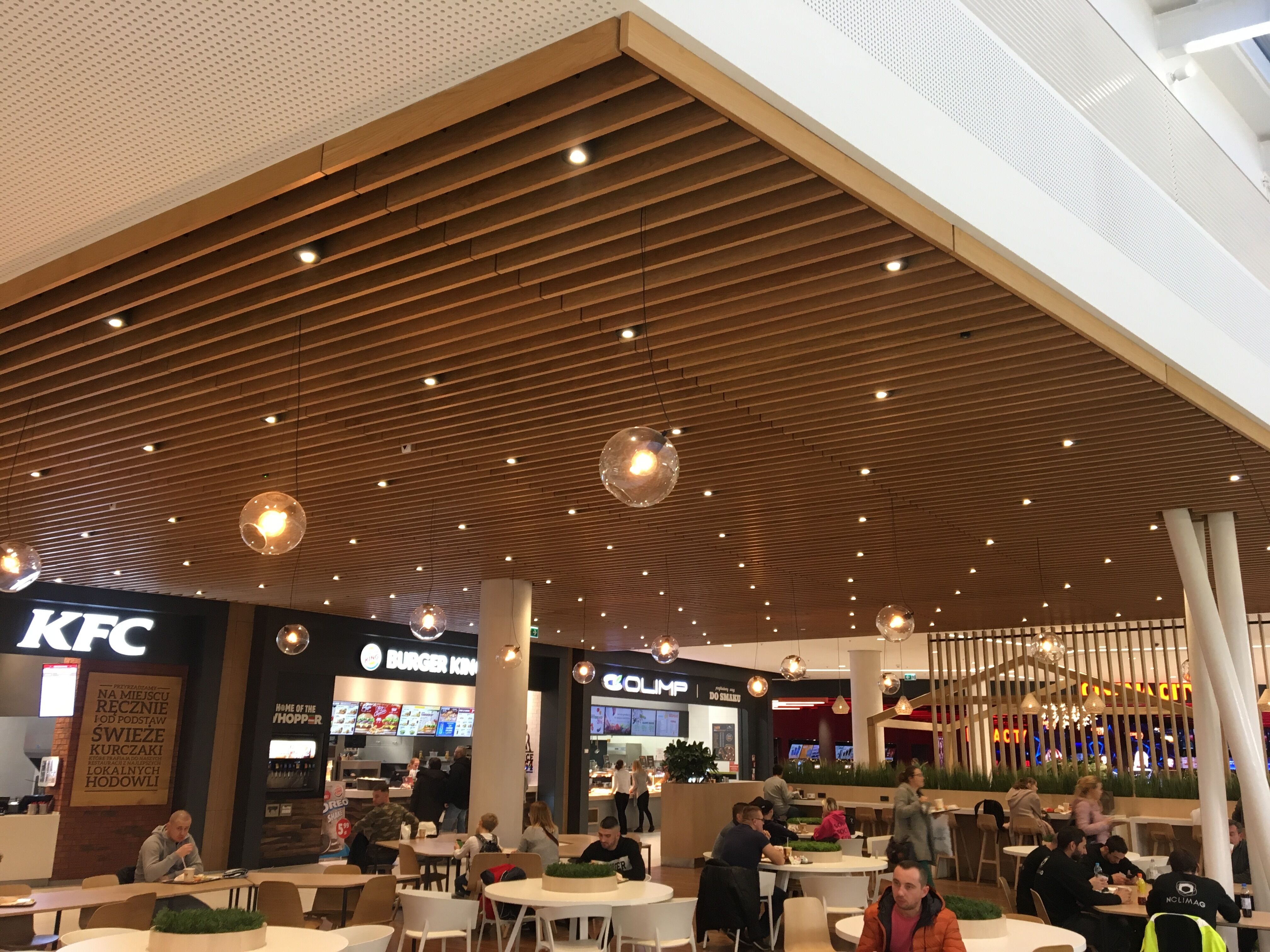 Wood – Veneered Wood Grill Ceilings & Walls