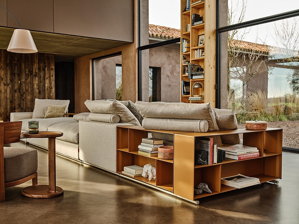Gallery of Modern Furniture in Countryside Private House 9